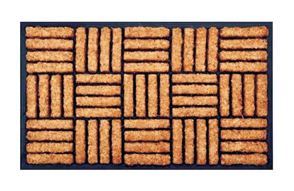 Coir Brush Rubber Backed Mats