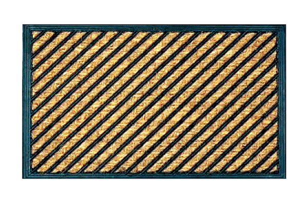 Coir Brush Rubber Backed Mats