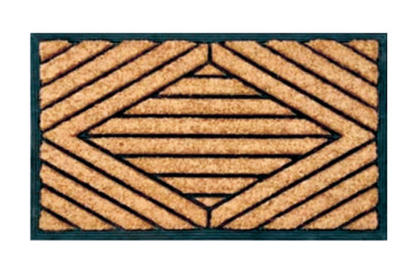 Coir Brush Rubber Backed Mats