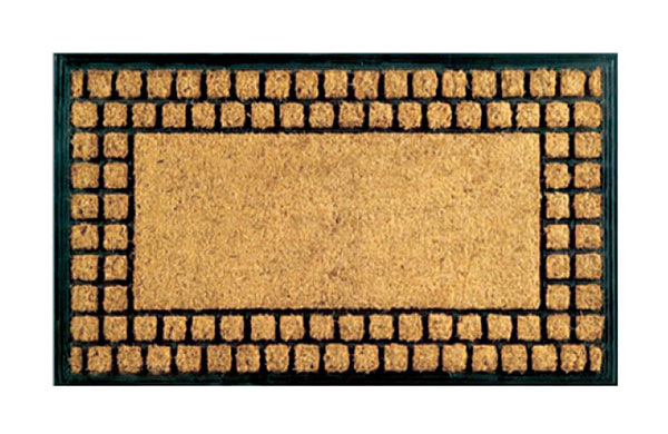 Coir Brush Rubber Backed Mats