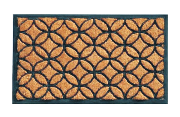 Coir Brush Rubber Backed Mats