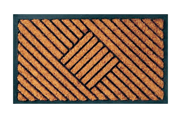 Coir Brush Rubber Backed Mats