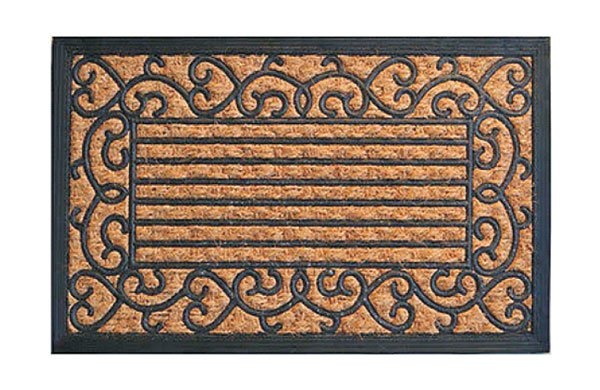 Coir Non Brush Rubber Backed Mats