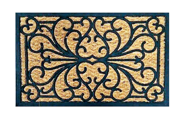 Coir Non Brush Rubber Backed Mats