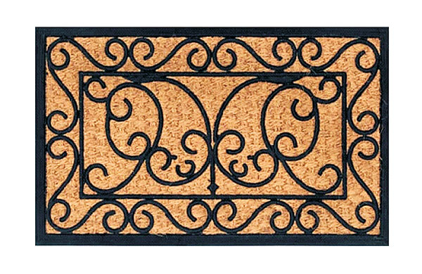 Coir Non Brush Rubber Backed Mats