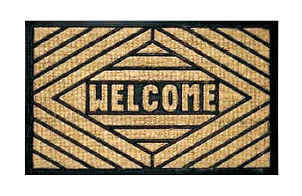 Coir Non Brush Rubber Backed Mats