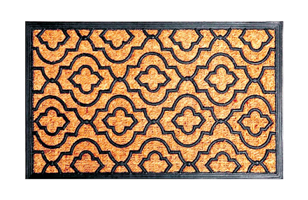 Coir Non Brush Rubber Backed Mats