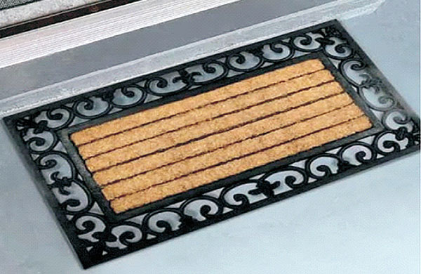 Coir Rubber Moulded Brush Grill Mats