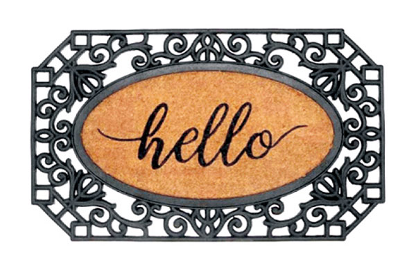 Coir Rubber Moulded Brush Grill Mats