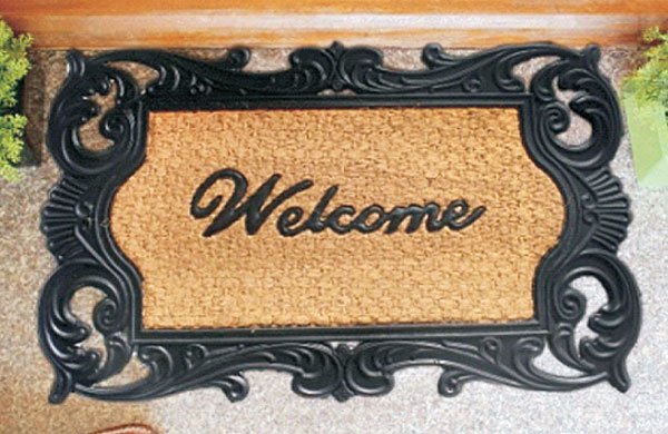 Coir Rubber Moulded Non Brush Grill Mats