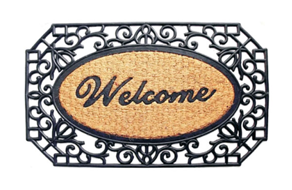 Coir Rubber Moulded Non Brush Grill Mats